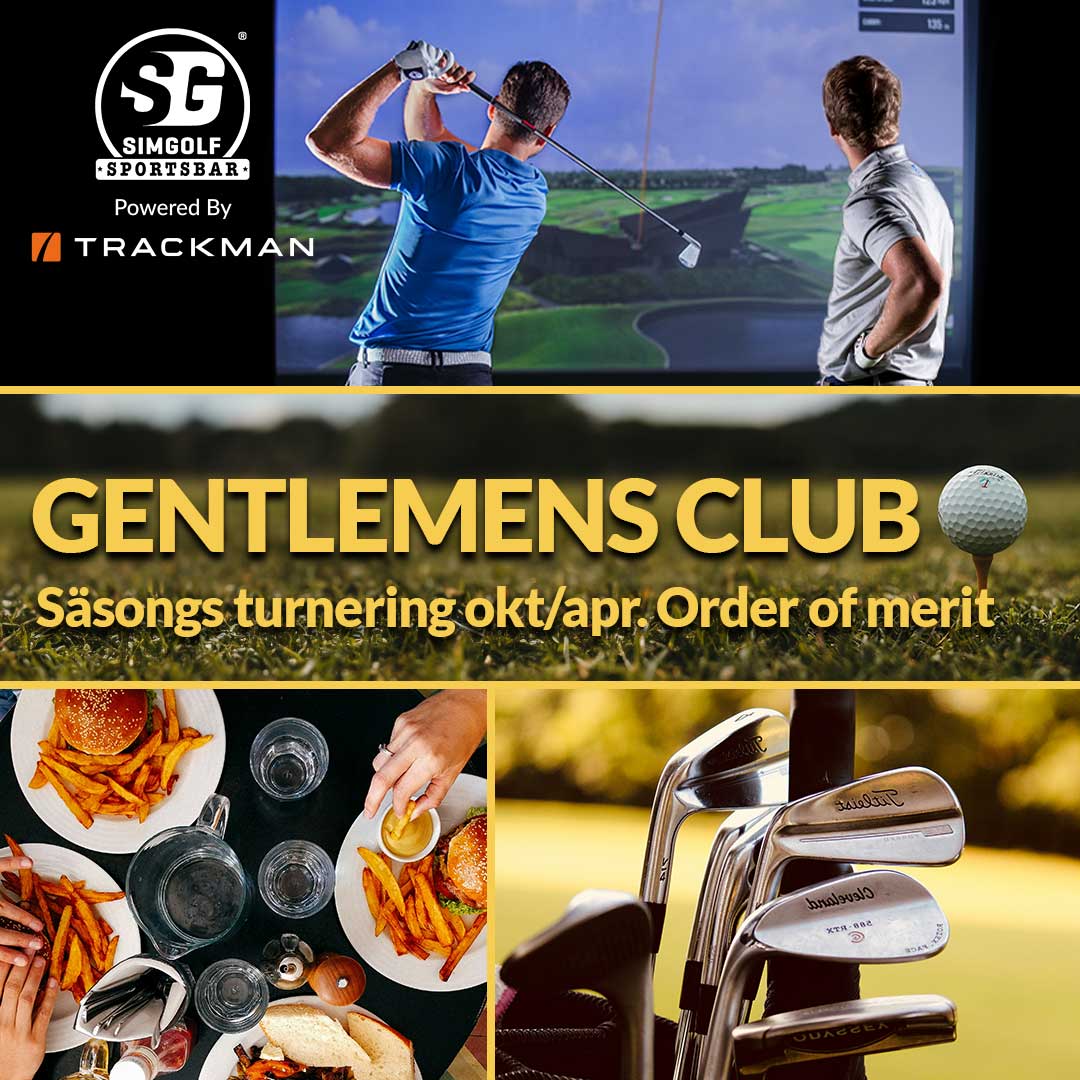 Gentlemens Club - Golfturnering SimGolf